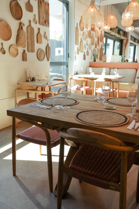 Assiette dressée dans un restaurant